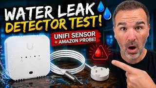 Thumbnail: Full UniFi Environmental Sensor Water Leak Test - with Probe