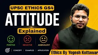 Thumbnail: What is Attitude? UPSC GS4 Ethics Made Easy
