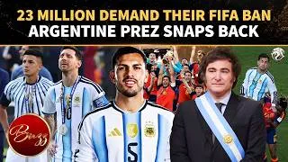 Thumbnail: 23 MILLION Want Argentina BANNED After World Cup Final; Now Their President Has Responded