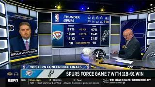 Thumbnail: Wemby is on the GOAT track! - Windy joins SVP on Spurs win in GAME 6 to tie series 3-3 over Thunder