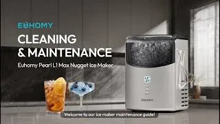 Thumbnail: EUHOMY IM039|Pear L1 Max Nugget Ice Maker cleaning& maintenance#euhomy #nuggetice #icemaker