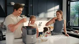 Thumbnail: The upgraded Euhomy Nugget Ice Maker—🚀 Now with a huge capacity to keep the whole family refreshed.