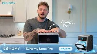 Thumbnail: Elevate your home drinks with crystal-clear ice from the Euhomy Luna Pro Crescent Ice Maker.#euhomy