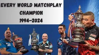 Thumbnail: All World Matchplay Winners in Darts🎯 (1994–2024)