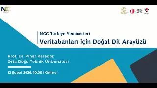 Thumbnail: NCC Türkiye Seminerleri | Veritabanları için Doğal Dil Arayüzü