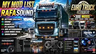 Thumbnail: ETS 2 | MY MOD LIST RAFA SOUND | SETTING GRAPHICS, SOUND, MODS, SNOWYMOON