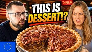 Thumbnail: Europeans Expect to HATE Pecan Pie… Then This Happened! 🇺🇸