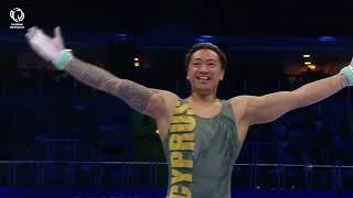 Thumbnail: Marios Georgiou (CYP) - 2026 Men's Artistic Gymnastics European silver medallist, horizontal bar