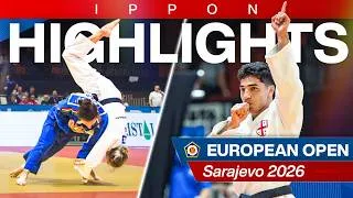 Thumbnail: The Best IPPONS of European Open Sarajevo 2026 🥋🔥