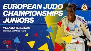 Thumbnail: European Judo Championships Juniors - Podgorica 2026 - PROMO 🥋🔥