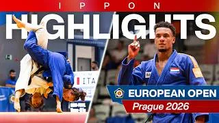 Thumbnail: The Best IPPONS of European Open Prague 2026 🥋🔥