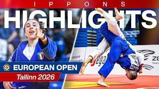 Thumbnail: The Best IPPONS of European Open Tallinn 2026 🥋🔥