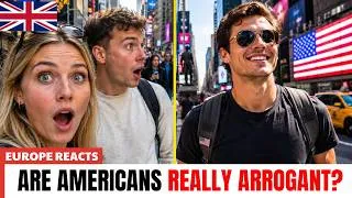 Thumbnail: “That’s Not Confidence — That’s Arrogance!” Europeans Said — Then They Saw What America Knew