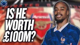 Thumbnail: Is Bradley Barcola REALLY Worth £100M to Arsenal??