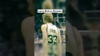 Thumbnail: Larry Bird vs Houston Rockets in the 1981 NBA Finals 🔥 #nba #basketball #larrybird #bostonceltics