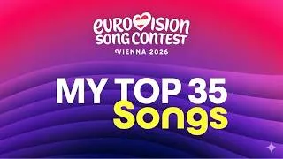 Thumbnail: My TOP 35 - Eurovision 2026