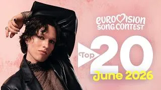 Thumbnail: Eurovision Top 20: Most Watched – June 2026 | #Eurovision2026