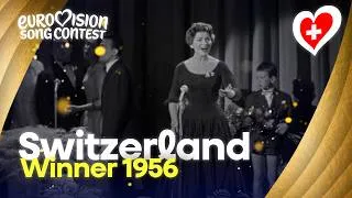 Thumbnail: Lys Assia - Refrain (Remastered) | Switzerland 🇨🇭 | Winner of Eurovision 1956