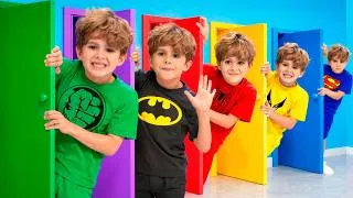 Thumbnail: Superhero Friends are learning shapes and numbers