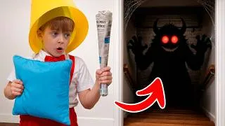 Thumbnail: Who's Hiding Under the Bed? Funny Monster Adventures for Kids