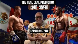 Thumbnail: Evander Holyfield Predicts Canelo vs Crawford | Who Wins & Why #canelocrawford