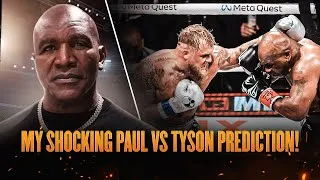 Thumbnail: Was my prediction correct? Evander Holyfield's thoughts on Mike and Jakes Fight.
