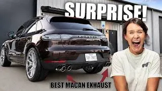 Thumbnail: Surprising My Wife with a $4,000 Exhaust for Her Porsche!
