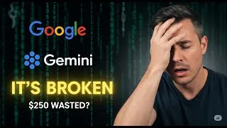 Thumbnail: Google's $250 AI is Here    And It's Broken