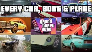 Thumbnail: Every Car, Boat & Plane in GTA VI Pre-Order & Cover Art