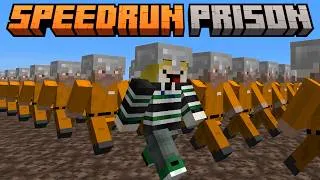 Thumbnail: Minecraft but I get sent to SPEEDRUN PRISON