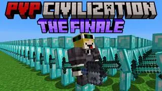 Thumbnail: Minecraft but I become the MACE of PVP CIVILIZATION