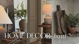 Thumbnail: NEW 2026 Home Decor Haul || HomeGoods, Etsy, FBMP, Cottage & Key