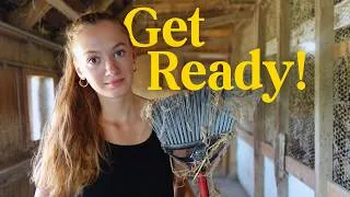 Thumbnail: We’re LEAVING the Farm! Vacation Prep