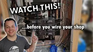 Thumbnail: I Wired My Garage Shop... What Could Possibly Go Wrong?