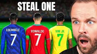 Thumbnail: Stealing 1 Shirt Number Until I Win The World Cup