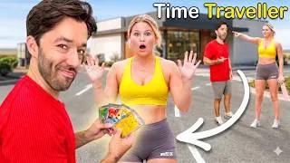 Thumbnail: Appearing From the Future with PokéMon Cards!