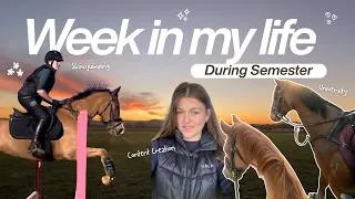 Thumbnail: Week in my life as a university student | Equestrian Vlog