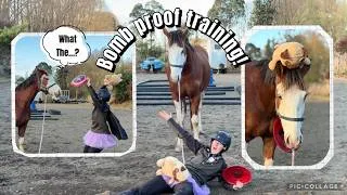 Thumbnail: BOMB PROOFING my mum's horse... By acting like I'm 5 years old???