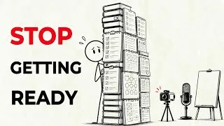 Thumbnail: Preparation Is Procrastination (Here’s Why)