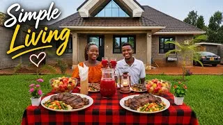 Thumbnail: 🏡 A Simple Day in Our Dream Home | Juicy Steak, Creamy Mashed Potatoes & Peaceful Living
