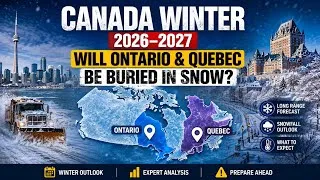 Thumbnail: Canada Winter 2026–2027: Will Ontario & Quebec Be Buried in Snow?