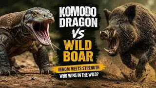 Thumbnail: Komodo Dragon vs Wild Boar: Venom Meets Strength - Who Wins in the Wild?