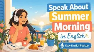 Thumbnail: Describe A Perfect Summer Morning | Easy English Podcast