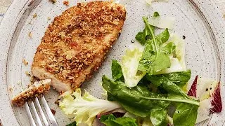 Thumbnail: Oat-Crusted Chicken Cutlets | Pantry Staples | Everyday Food with Sarah Carey