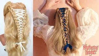 Thumbnail: Corset Braid - Wuthering Heights Inspired Hairstyle