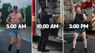 Thumbnail: Day in the Life on a 24 Hour Firefighter Shift | Calls, Drills, and Training