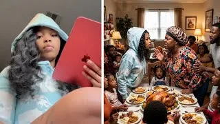 Thumbnail: Woman Gets Jumped By Her Aunt & Her Kids On Thanksgiving