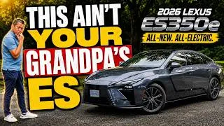 Thumbnail: This Sure Ain't Your Grandpa's ES! | NEW 2026 Lexus ES350e EV Review