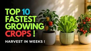 Thumbnail: TOP 10 Fastest Growing Crops !