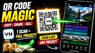 Thumbnail: VN Project QR Code Explained 🔥 Copy, Share & Sell Any Project | VN App Hidden Feature (2026)